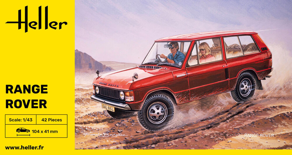 Heller 80181 - Range Rover 1/43rd Scale